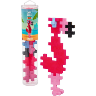 Plus Plus Tube flamingo Big Plus-Plus: 15 stuks