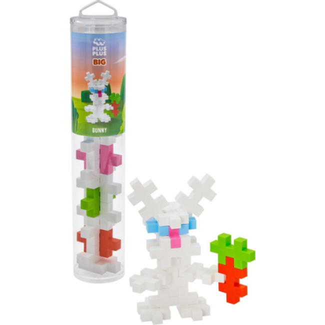Plus Plus Tube konijn Big Plus-Plus: 15 stuks