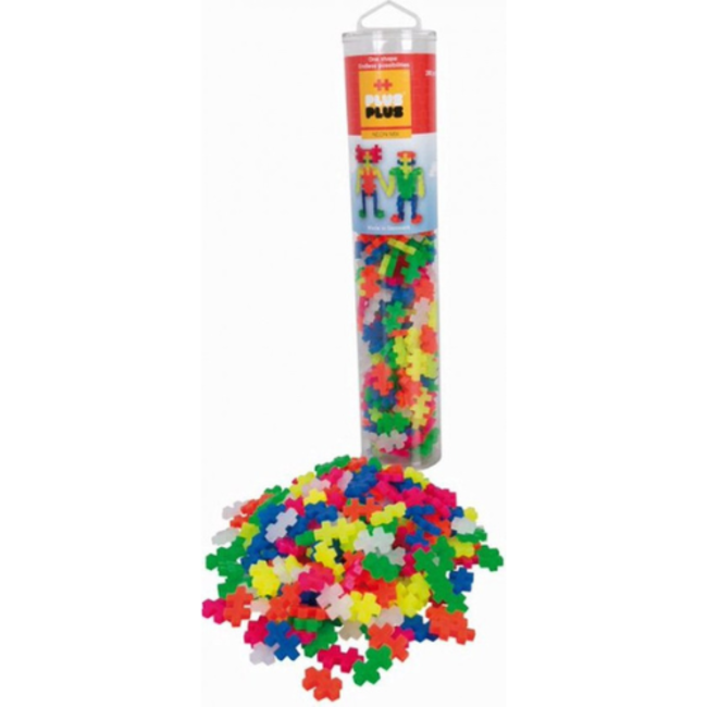 Plus Plus Tube neon Plus-Plus: 240 stuks