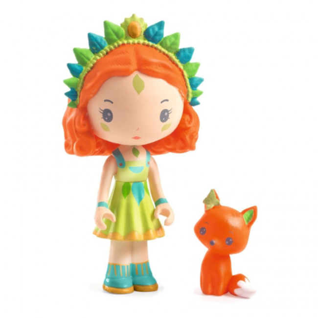 Djeco Monde Imaginaire - Tinyly - Sylvia & Fox's Woodland House Beeldjes