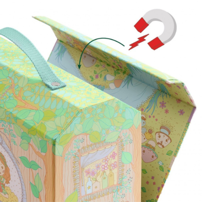 Djeco Imaginary World - Tinyly - Sylvia & Fox'S Woodland House Beeldjes