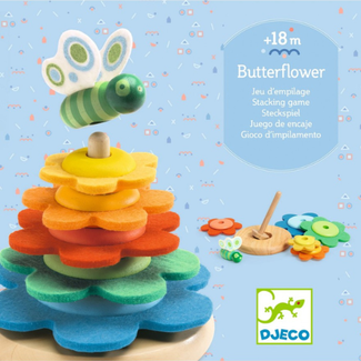 Djeco Early Years - Baby Butterflower Kleuren