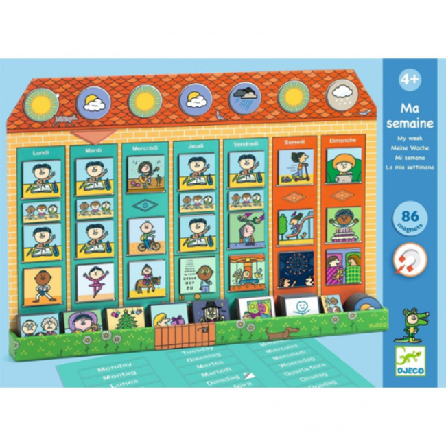 Djeco Educatieve Spellen - Mijn Week