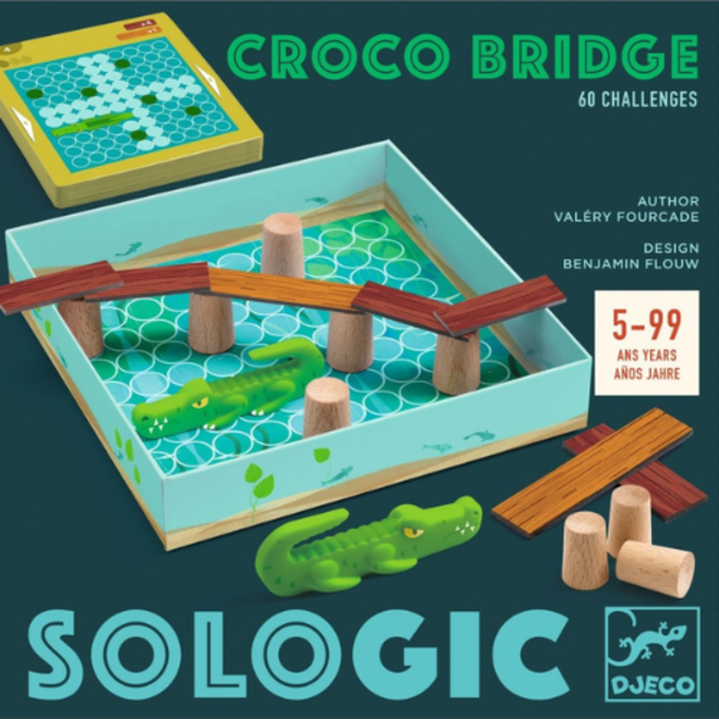 Djeco Spellen - Sologic Croco Bridge