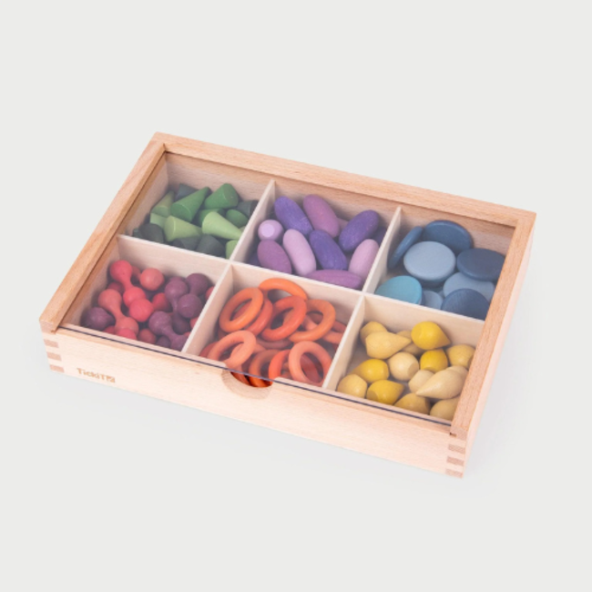 Tickit WOODEN TREASURES SORTING SET