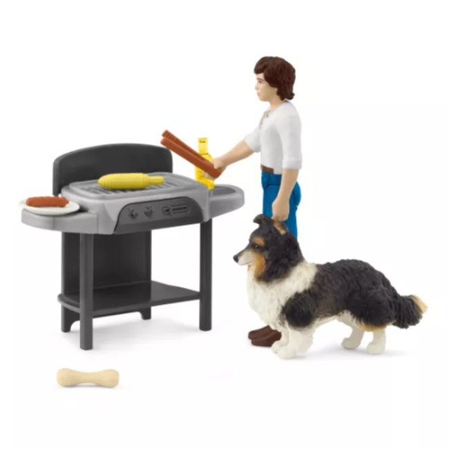 Schleich Farm World - BARBECUE MET TOM