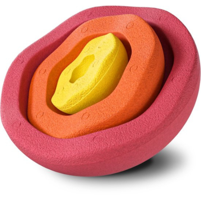 Stapelstein Stapelstein Inside set - classic warm (rood, oranje, geel)
