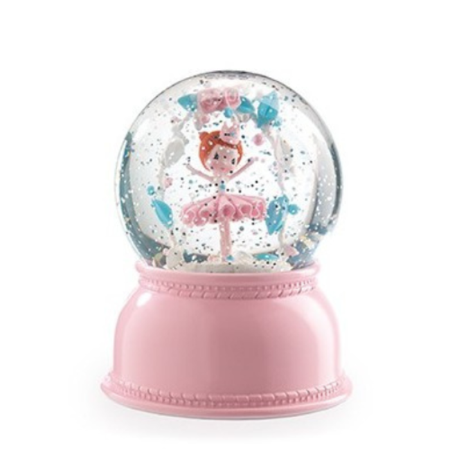 Djeco Little Big Room - Nachtlampjes Sneeuwbol Ballerina Nachtlampje