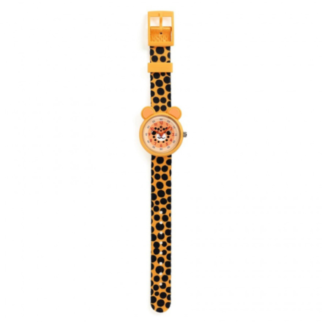 Djeco ticlock - Cheetah Cubs' Horloge