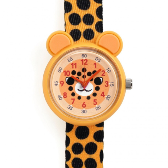 Djeco ticlock - Cheetah Cubs' Horloge