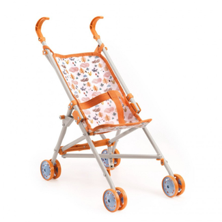Djeco Pomea Collectie - Kinderwagen Forest - 54 Cm
