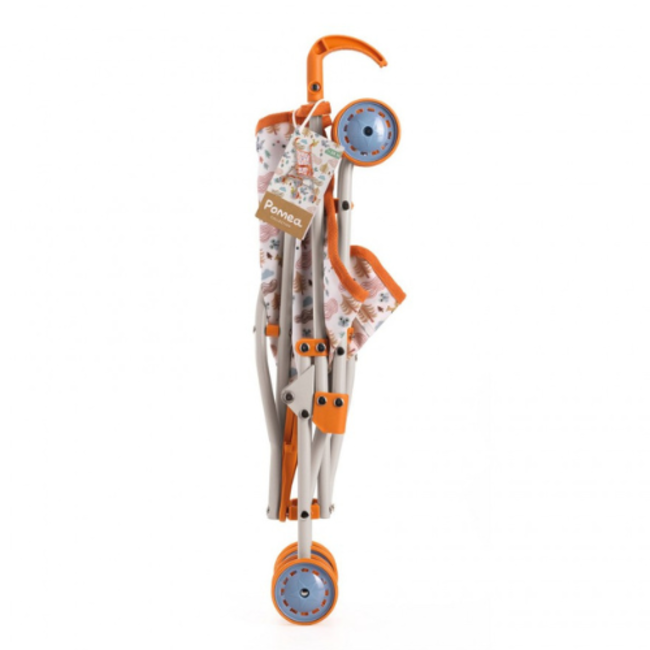 Djeco Pomea Collectie - Kinderwagen Forest - 54 Cm