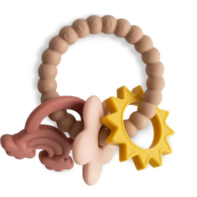 Mushie TEETHING RING -  NATURE