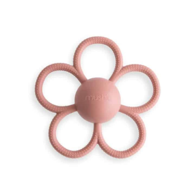 Mushie RATTLE DAISY TEETHER