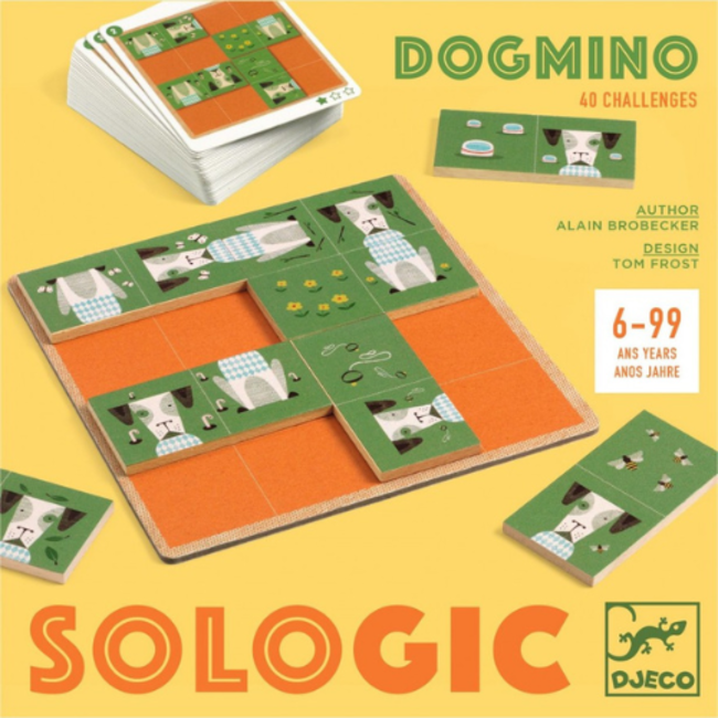 Djeco Spellen - Sologic Dogmino