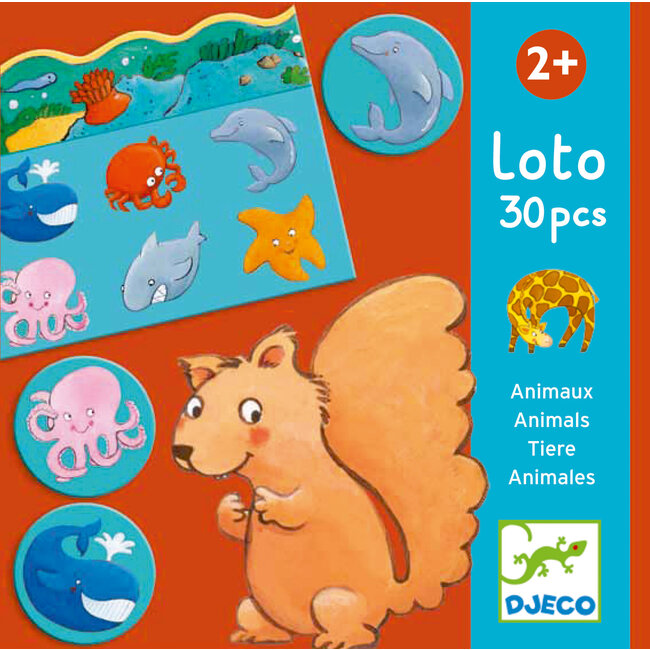 Djeco Educatieve Spellen -  Animal Lotto