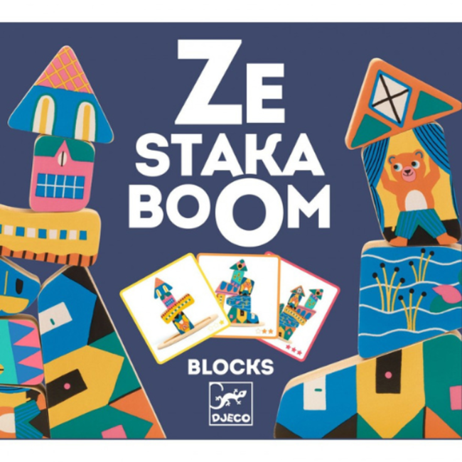 Djeco Educatieve Spellen - Balansspel Ze Stakaboom
