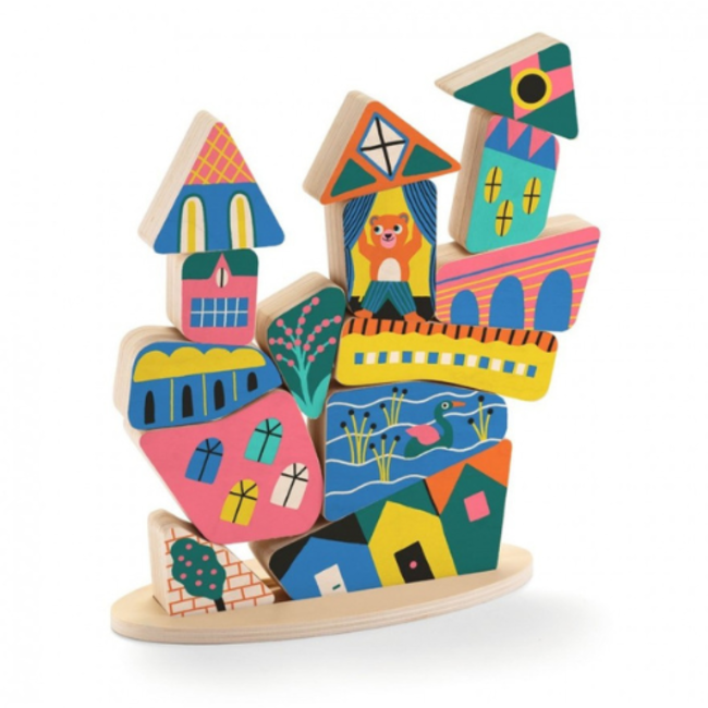 Djeco Educatieve spellen - Balansspel Ze Stakaboom - FSC 100%