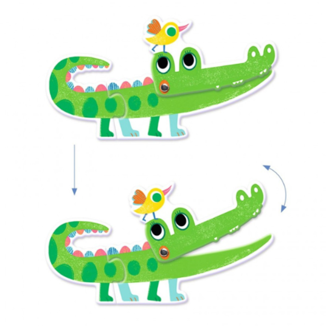 Djeco Educatieve spellen - Duo puzzel Articulo Dieren - FSC MIX