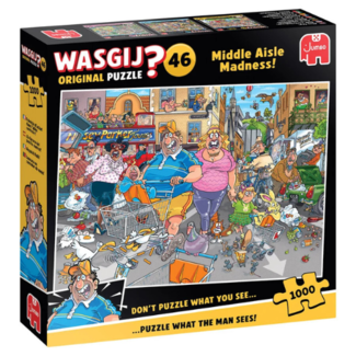 Wasgij by Jumbo Puzzel, Wasgij Original 46 – Buitenkansjes! (1000)