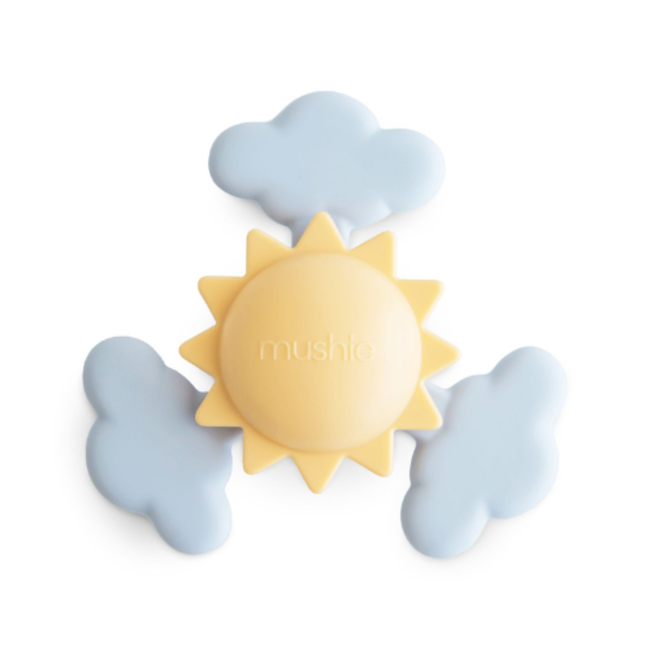 Mushie SUCTION SPINNER TOY - Sunshine