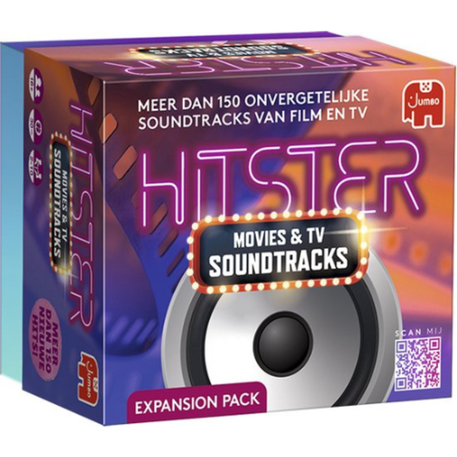 Jumbo Bordspellen, Hitster Movies & TV Soundtracks (uitbreiding)