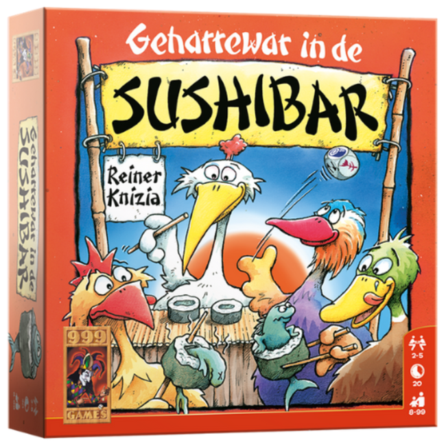 999 Games Geharrewar in de Sushibar