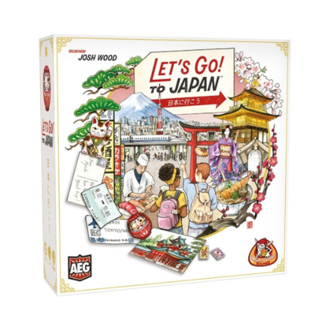 White Goblin Games Bordspellen, Let's go to Japan