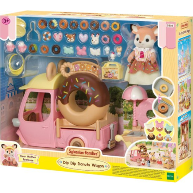 Sylvanian Families Dip Dip Donut wagen