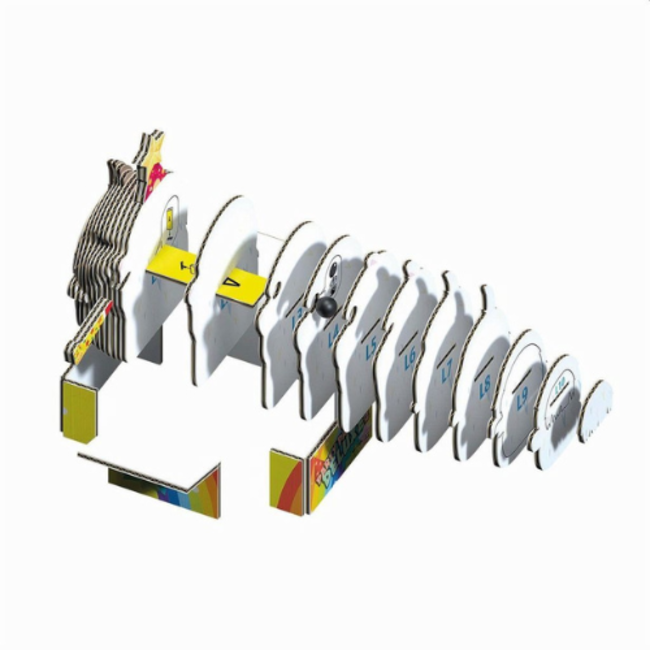 Eugy Eugy Knutselen, Knutselpakketten - Eugy 3D Model:Cat Cottonball, 6+