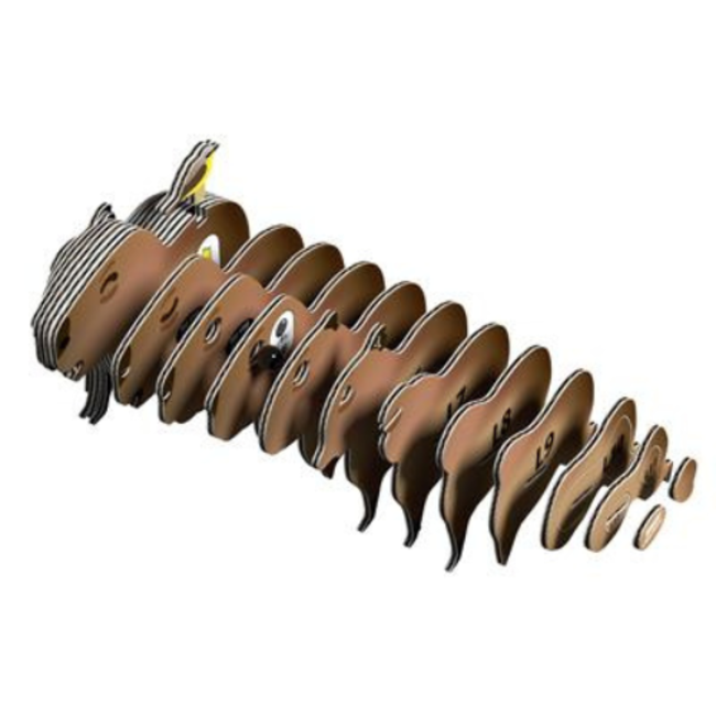 Eugy Eugy Knutselen, Knutselpakketten - Eugy 3D Model:  Capybara, 6+