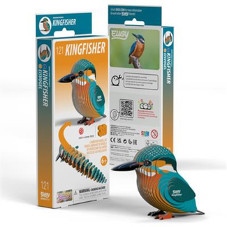 Eugy Eugy Knutselen, Knutselpakketten - Eugy 3D Model: Ijsvogel, 6+