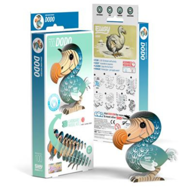 Eugy Eugy Knutselen, Knutselpakketten - Eugy 3D Model: Dodo, 6+