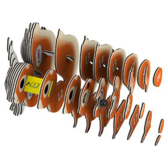 Eugy Eugy Knutselen, Knutselpakketten - Eugy 3D Model: Eekhoorn, 6+