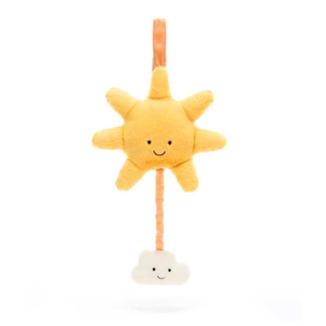 Jellycat Jellycat Knuffels - Amuseables Sun Musical Pull, 20 cm