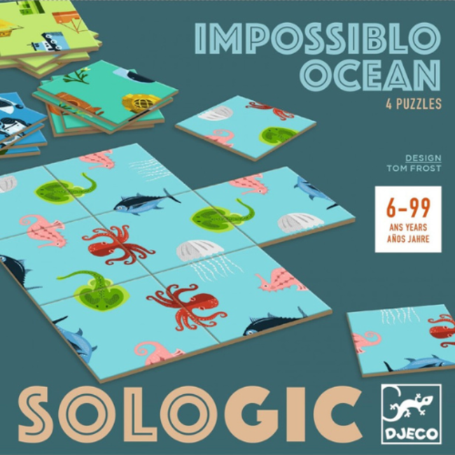Djeco Spellen - Sologic Impossiblo - Oceaan