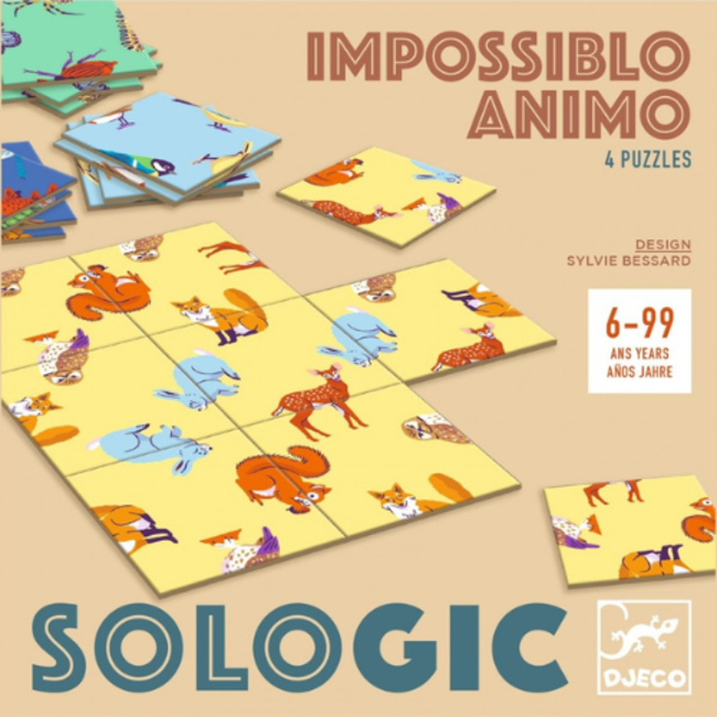 Djeco Spellen - Sologic Impossiblo - Animo