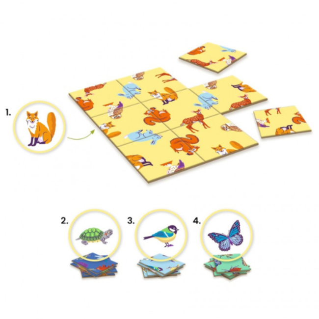 Djeco Spellen - Sologic Impossiblo - Animo