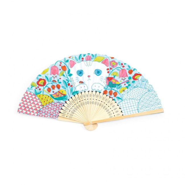 Djeco Knutselpakketten - Diy  Koneko Waaier Kleuren