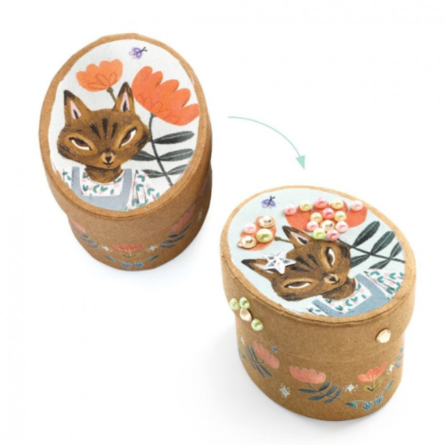 Djeco Knutselen - Diy Mini Doosjes Decoreren