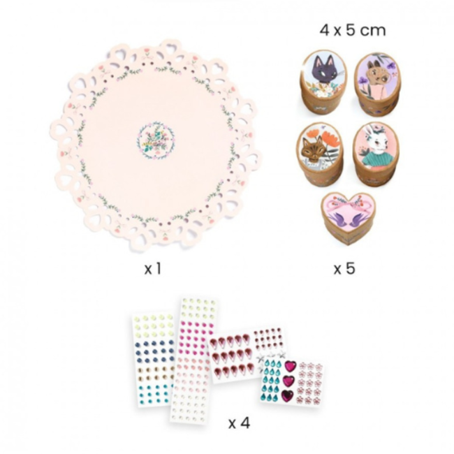 Djeco Knutselpakketten - Diy Mini Doosjes Decoreren