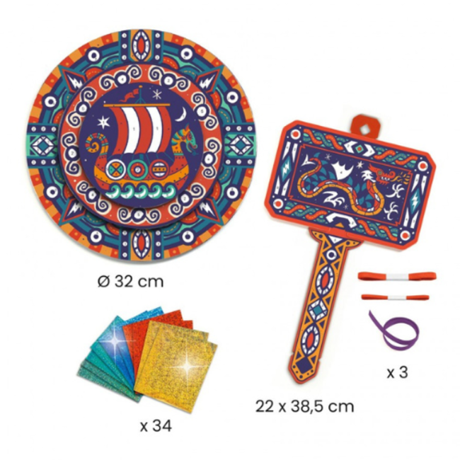 Djeco Knutselen - Diy  Viking Set