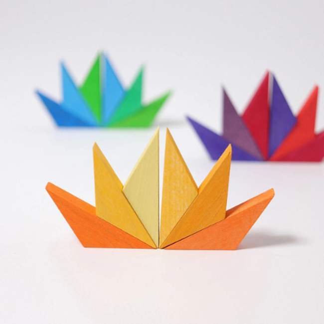 Grimms Kleine puzzel mini ster complementaire kleuren