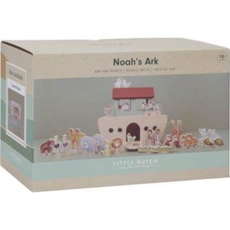 Little Dutch Houten speelgoed - Houten Ark van Noah