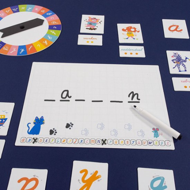 Jumbo Spellen, Educatieve spellen - Ik leer ontdekken letters, 4-7 jr.