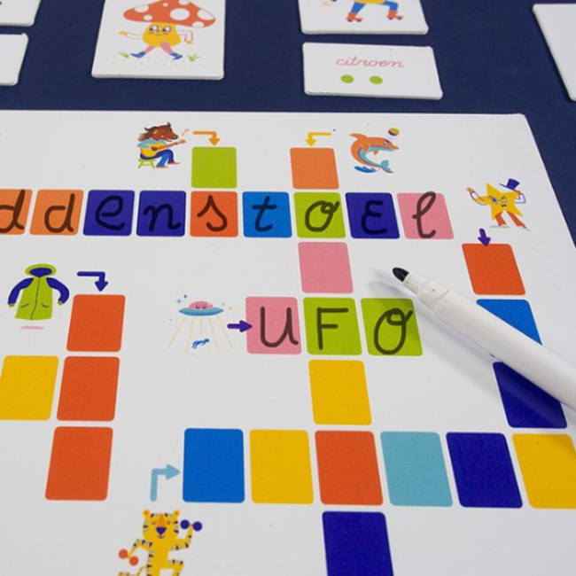 Jumbo Spellen, Educatieve spellen - Ik leer ontdekken letters, 4-7 jr.