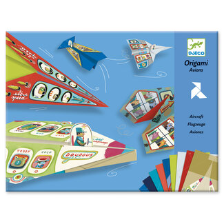 Djeco Knutselen - Origami Vliegtuigjes
