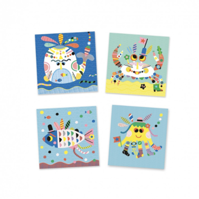 Djeco Knutselen - Sailor Stickers