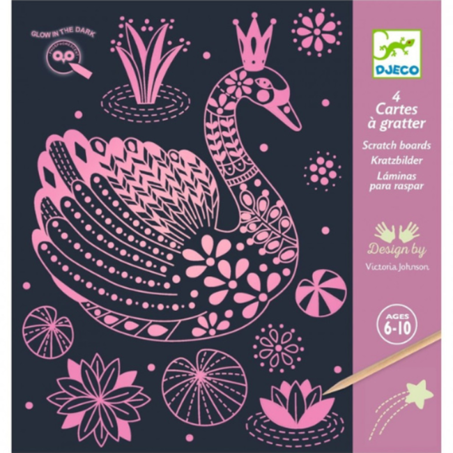 Djeco Knutselen - Wonderwereld Kraskaarten