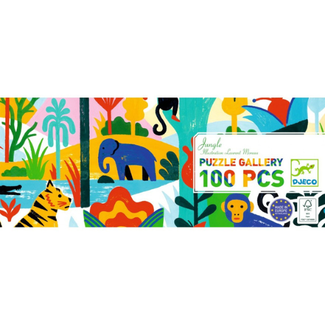 Djeco Legpuzzels - Gallery-Puzzel Jungle (100 Stuks)